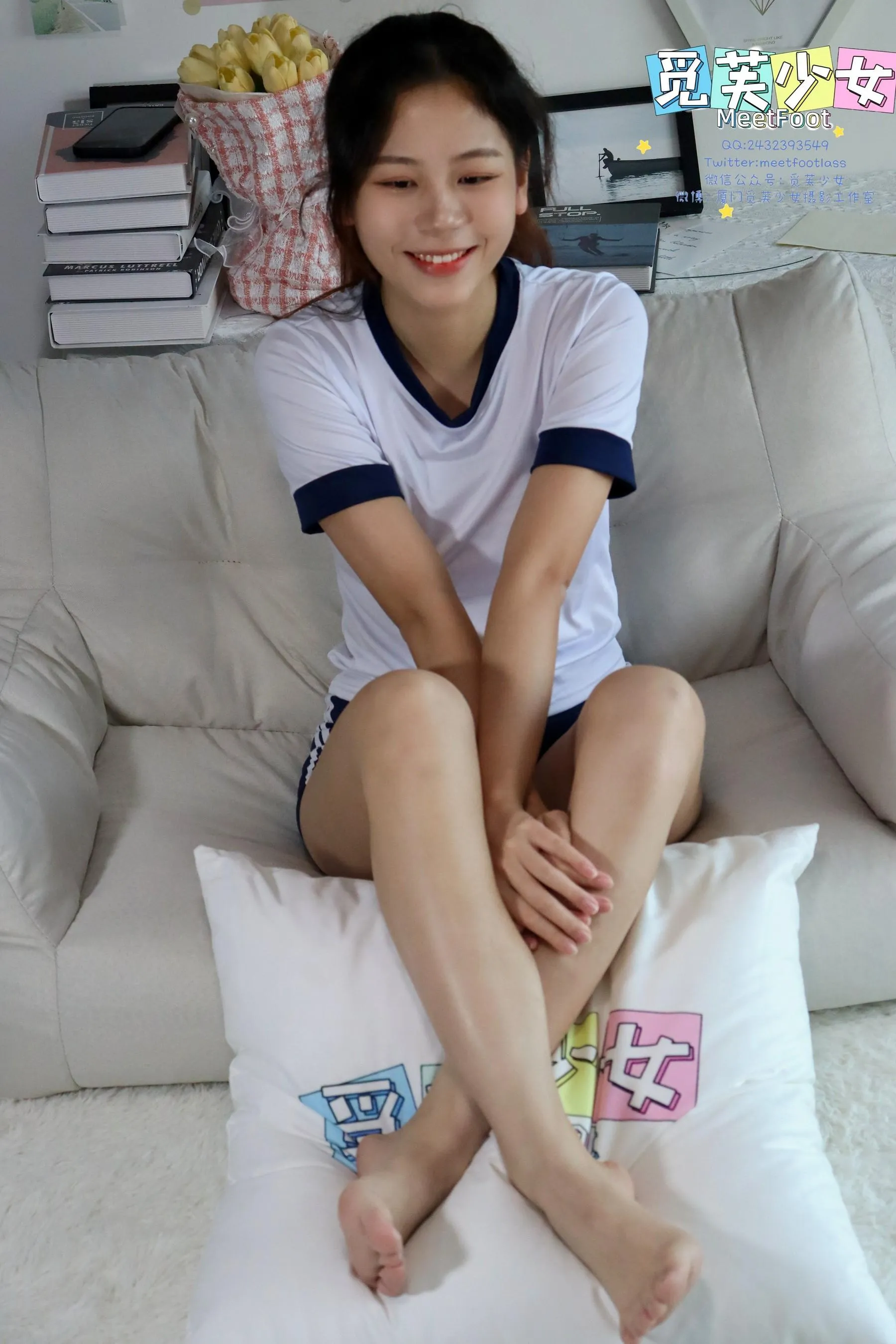 [觅芙少女]NO.006 初夏微风中扬起的马尾，是青春里最美的记忆 [133P]插图8